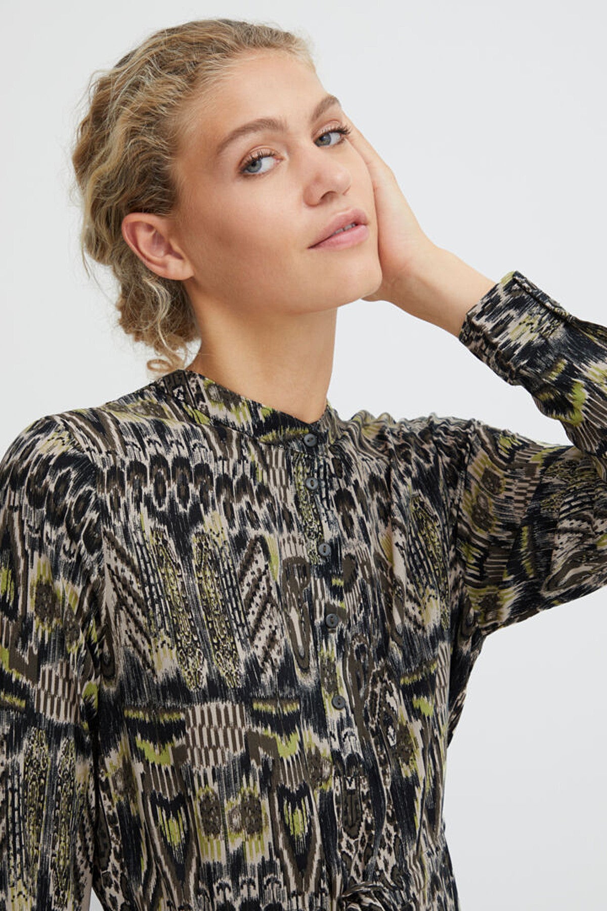 Josa maxi dress, Olive