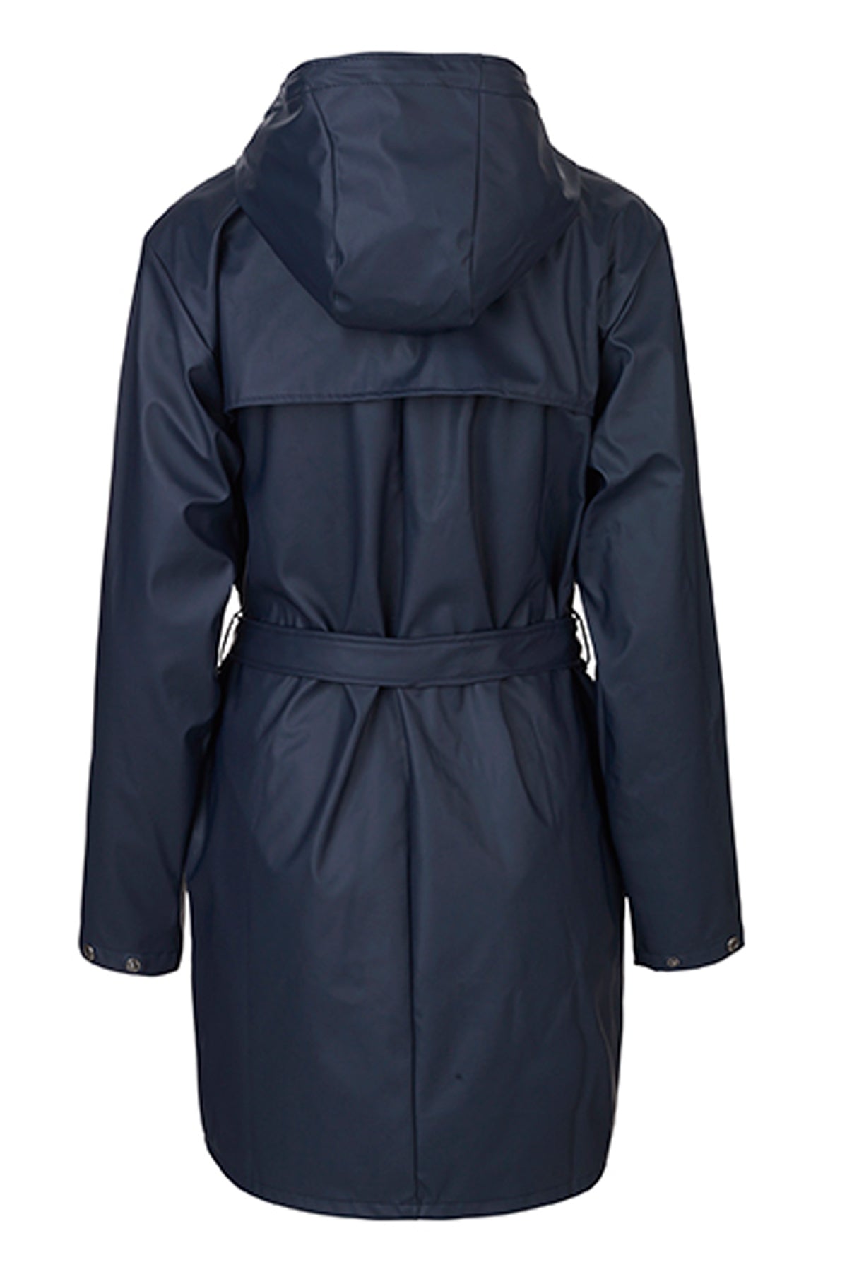 mbyM Festival raincoat, navy, rear view