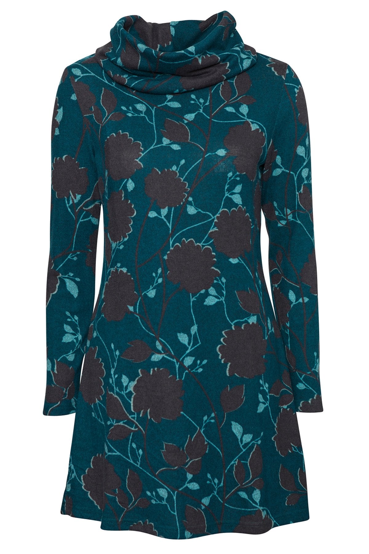 Lily and Me Winkleigh tunic, green, front view