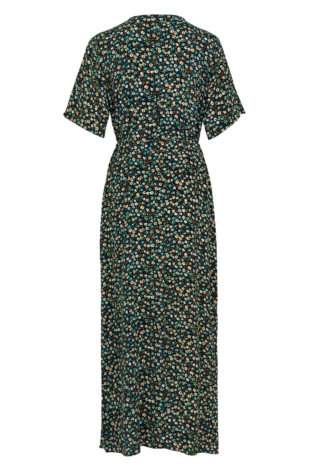 mbyM Semira maxi dress, black, rear view