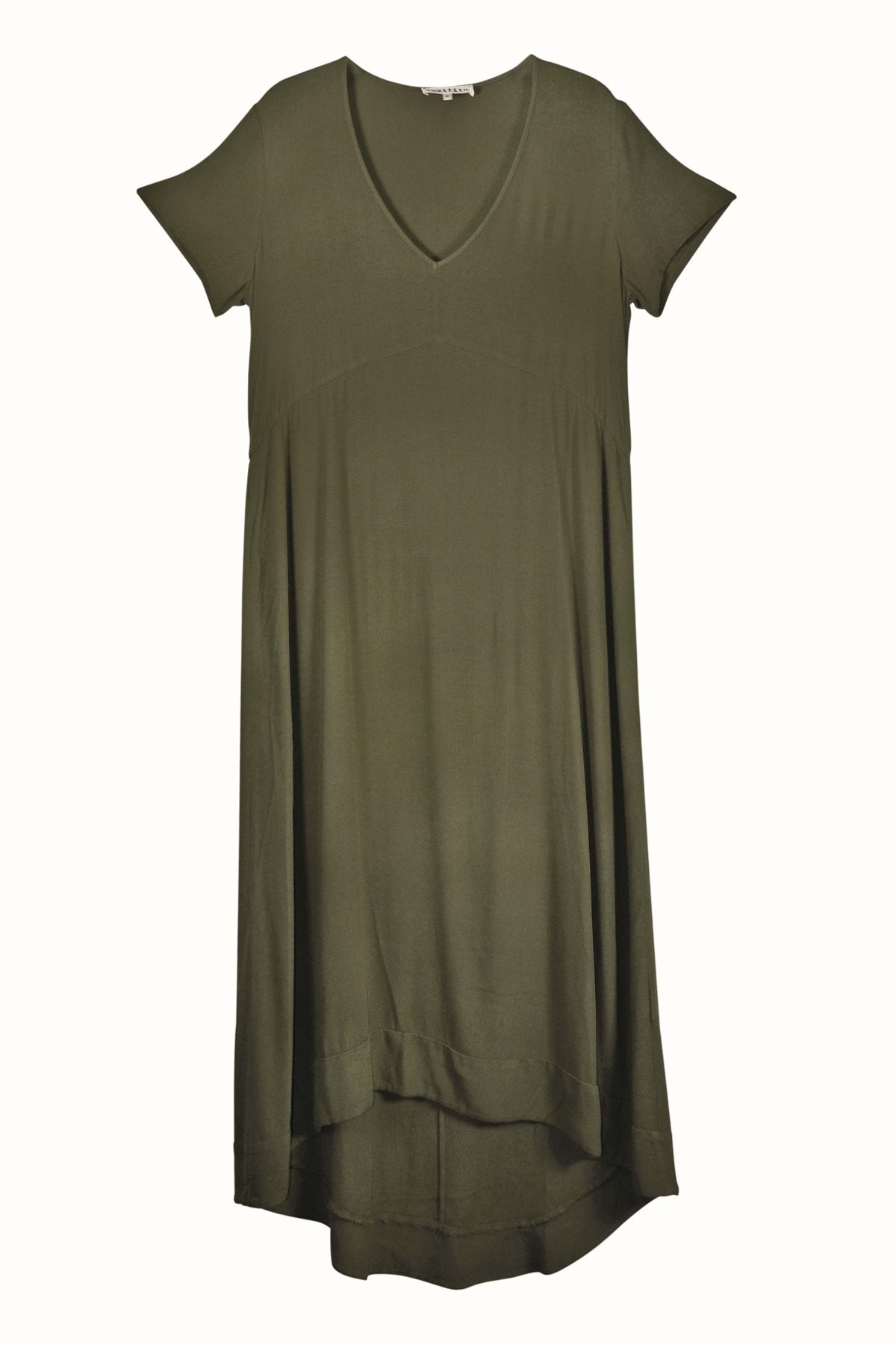 Humility dress, black, front view