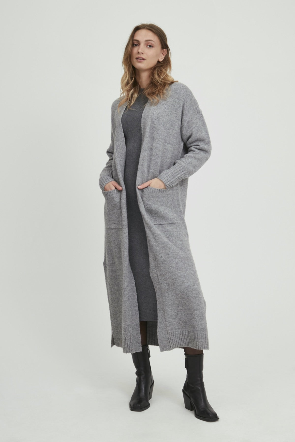 Okira cardigan, grey