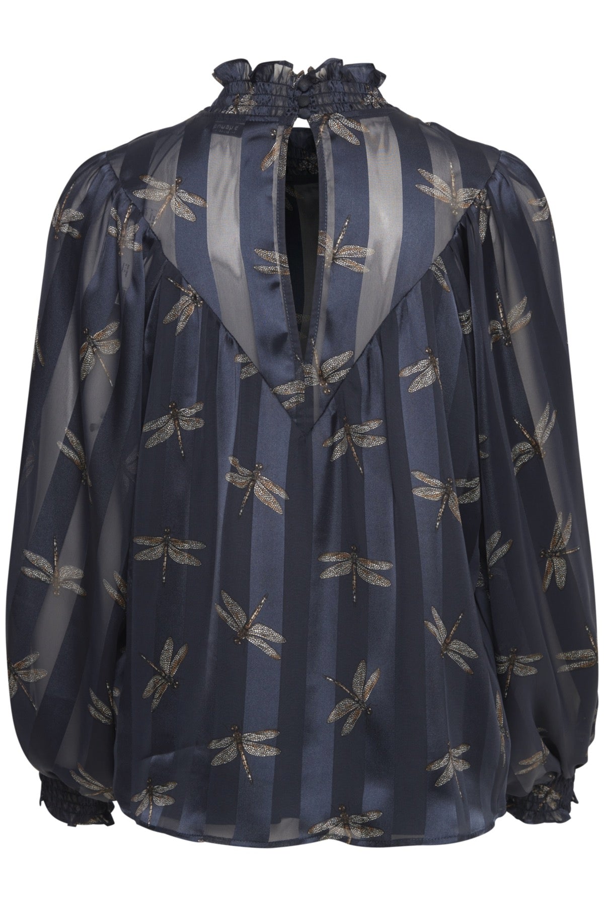 Jilla blouse, navy