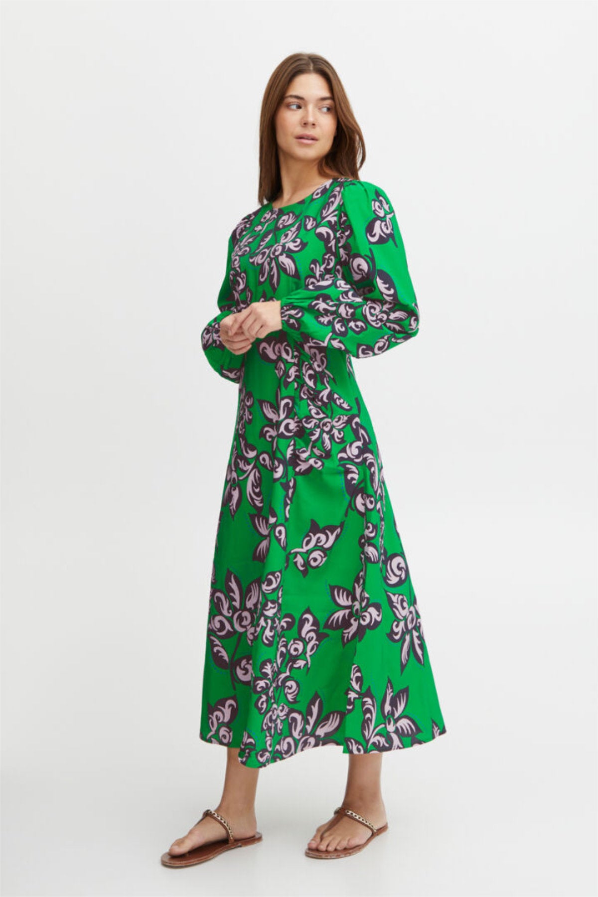 Li dress, green