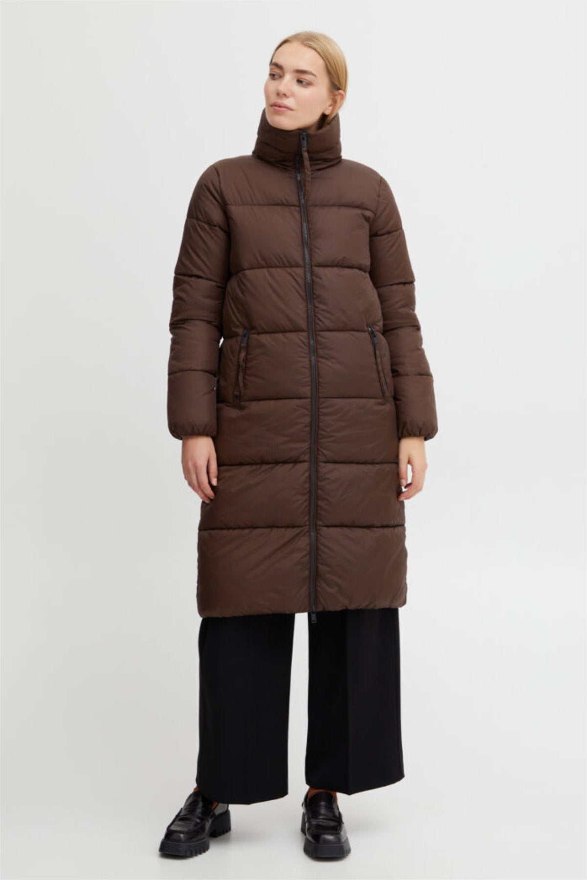 Bomina puffy coat, coffee