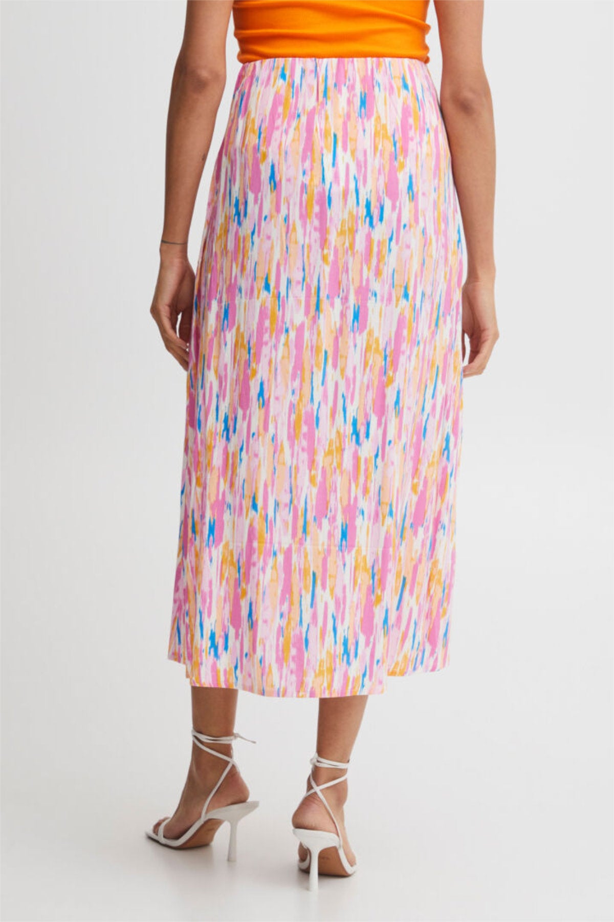 Joella long skirt, Sorbet pink
