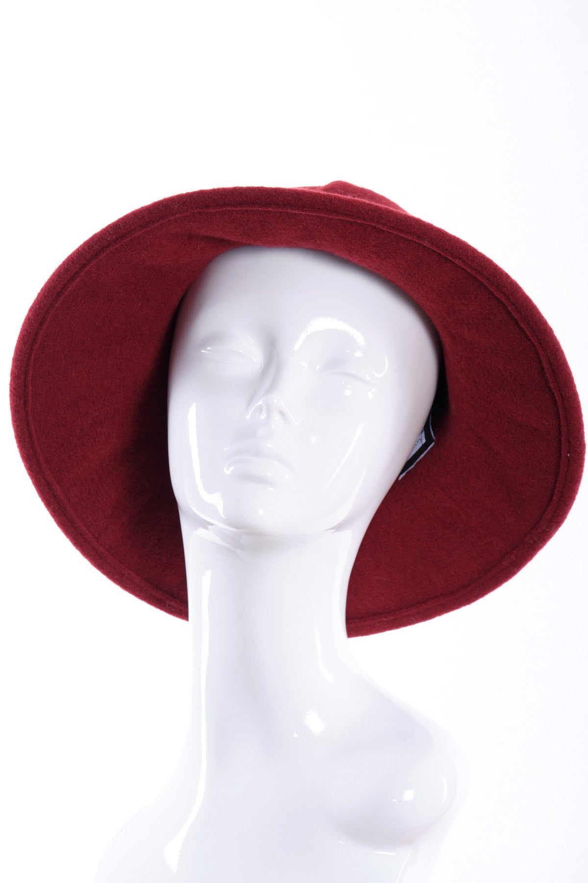 Merino wool fold flat hat